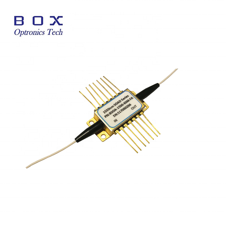 1550nm 8dBm SM SOA Semikonduktor Optical Amplifier